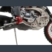 Skid plate with exhaust pipe guard and plastic bottom for Beta RR200 2019.